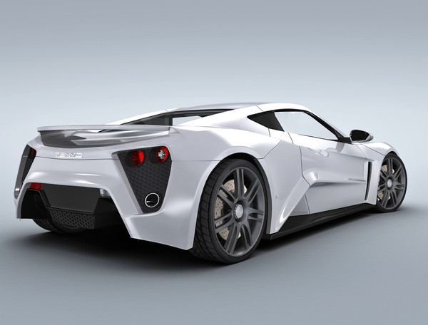 3d model zenvo car - Zenvo ST1 by Swan3DStudios